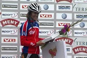 Selma på pallen